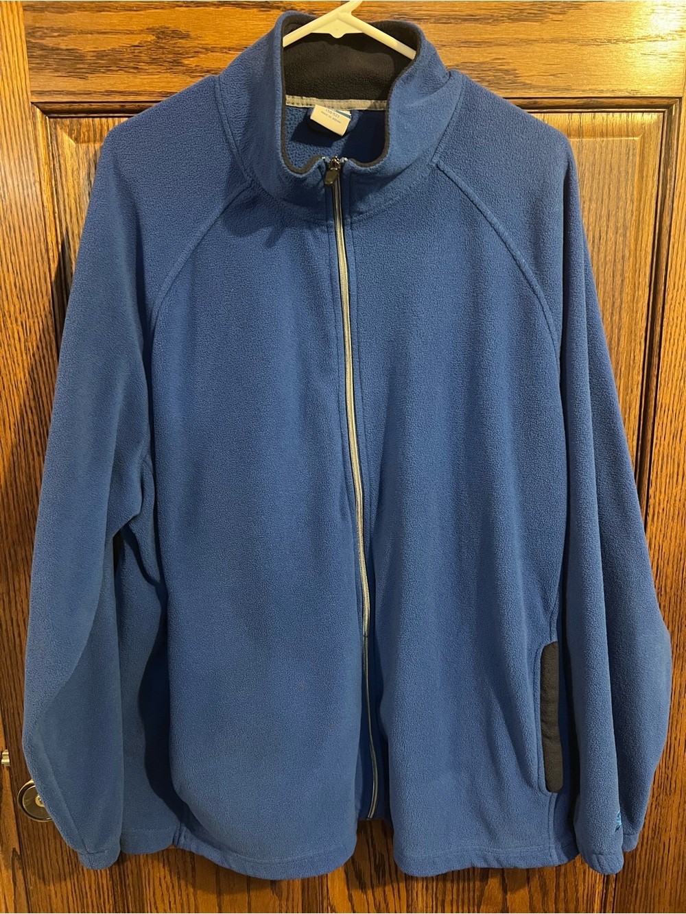 STARTER Men's Royal Blue Full-Zip Lightweight Fleece Jacket